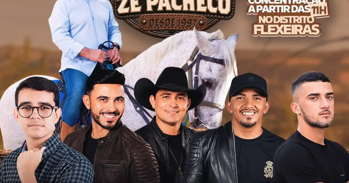 Atrações musicais de peso prometem animar Cavalgada Amigos do Zé Pacheco
