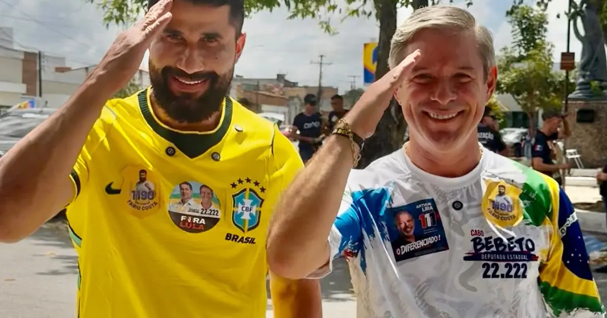 Cabo Bebeto e Fábio Costa percorrem quatro cidades e destacam a força da direita