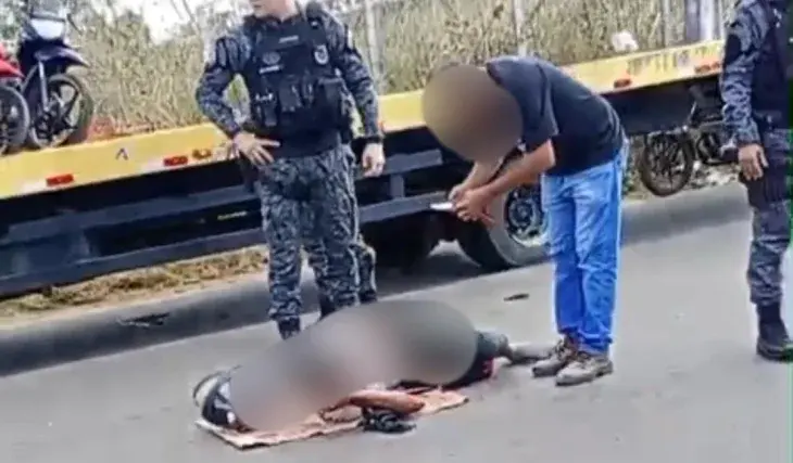 Colisão entre carro e moto deixa motociclista ferido com fratura na perna em Arapiraca