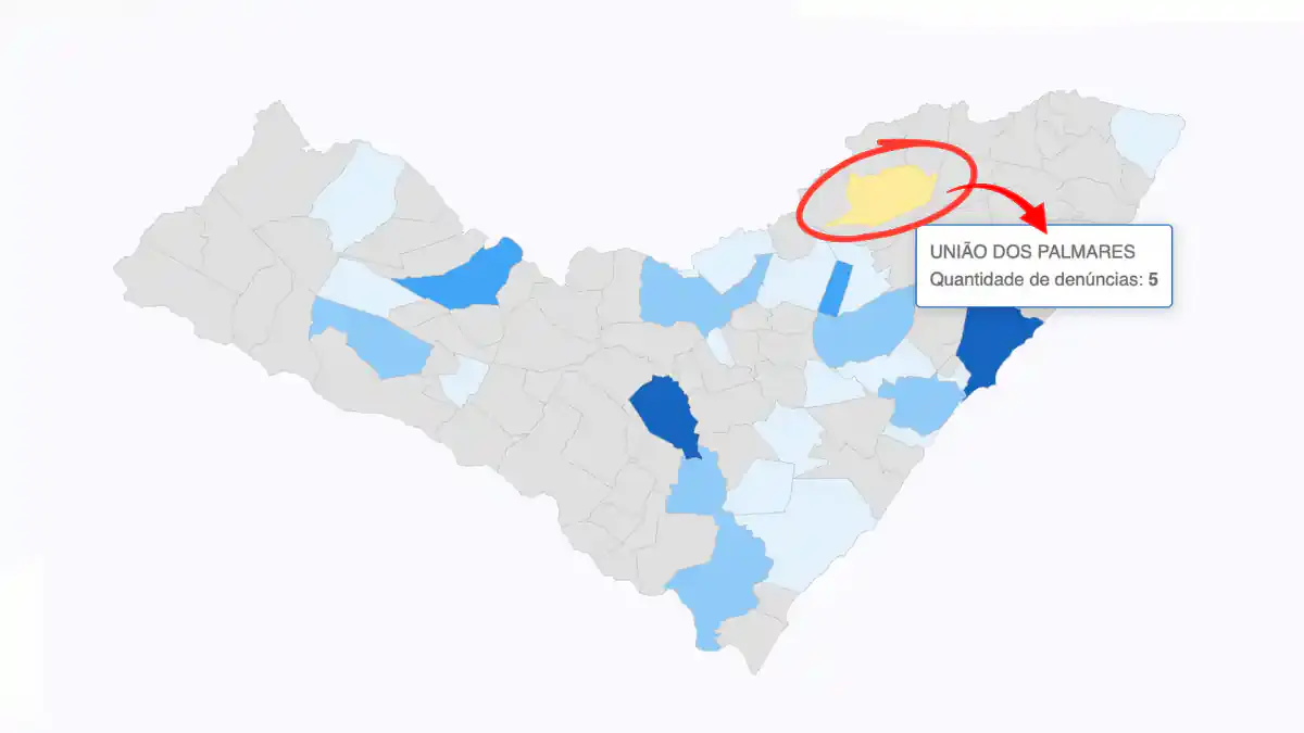 União dos Palmares é a 3ª cidade de Alagoas com mais denúncias eleitorais