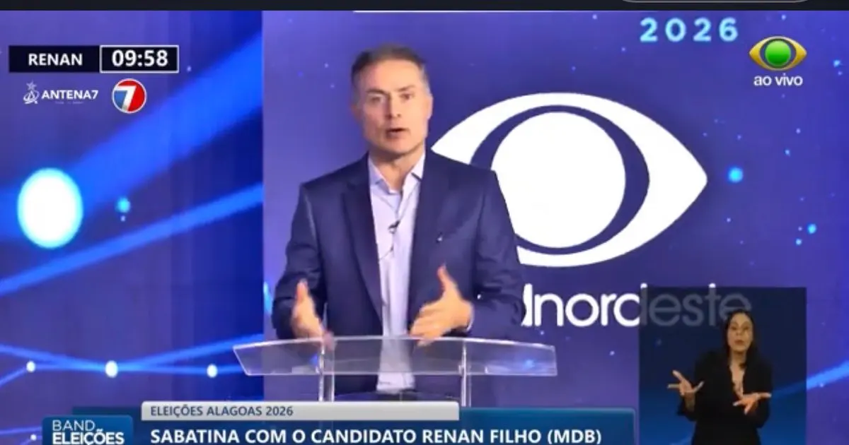JHC falta a debate e Renan defende novos investimentos durante sabatina